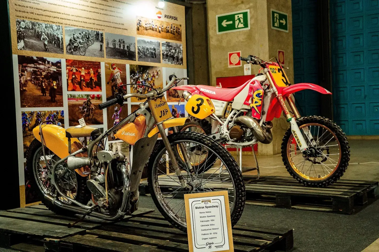 Com raridades incríveis, a exposição de motos antigas foi uma atração à parte no Festival Moto Brasil 2025