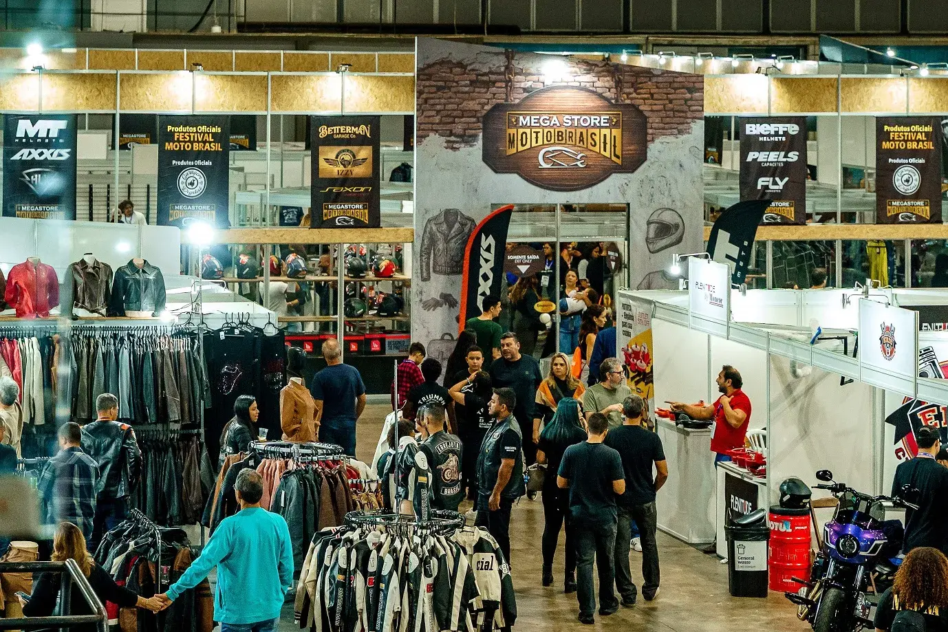 A superloja Megastore foi um dos destaques no Festival Moto Brasil 2025