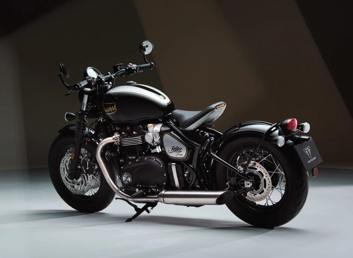 A Bonneville Bobber é a terceira Triumph com versão Icon Edition no Brasil