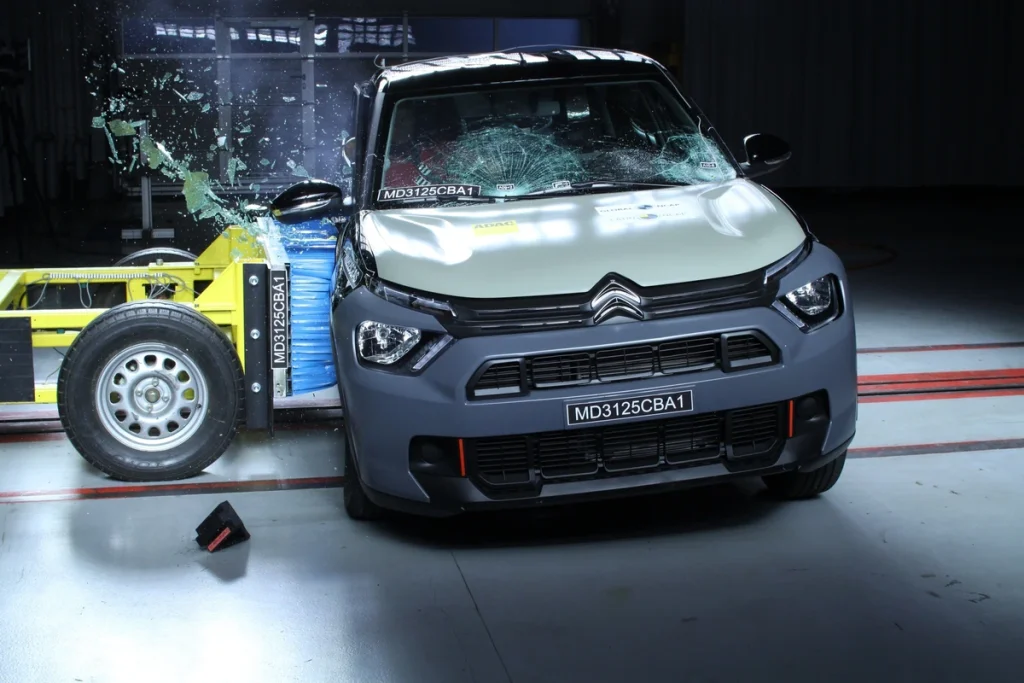 Stellantis divulgou nota sobre a nota 0 do Citroën Basalt nos testes de segurança do Latin NCAP