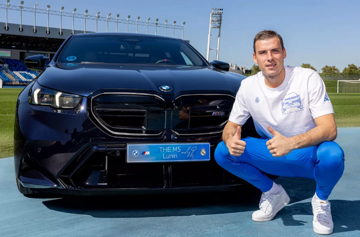 BMW M5 está entre as escolhas dos jogadores do Real Madrid