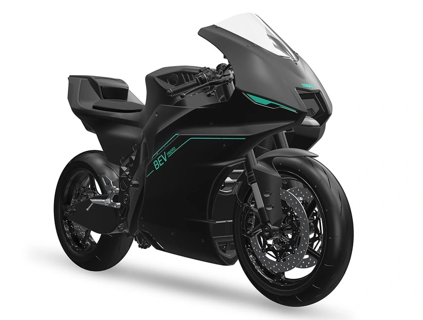 Ao lado da naked Pro PHEV, a Proto BEV é outra moto híbrida - mas com pegada esportiva