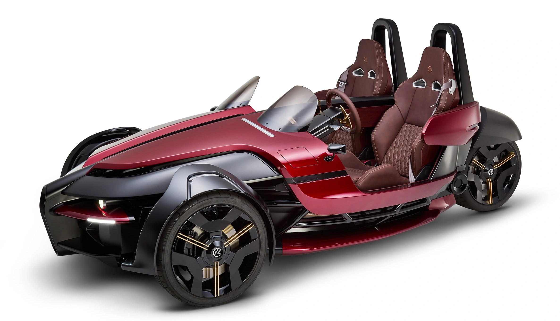 O Yamaha Tricera Proto é um triciclo com motorização elétrica