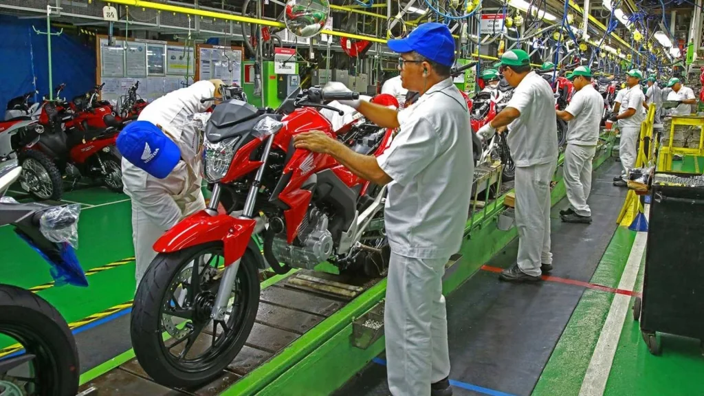 Produção de motos teve melhor janeiro desde 2008