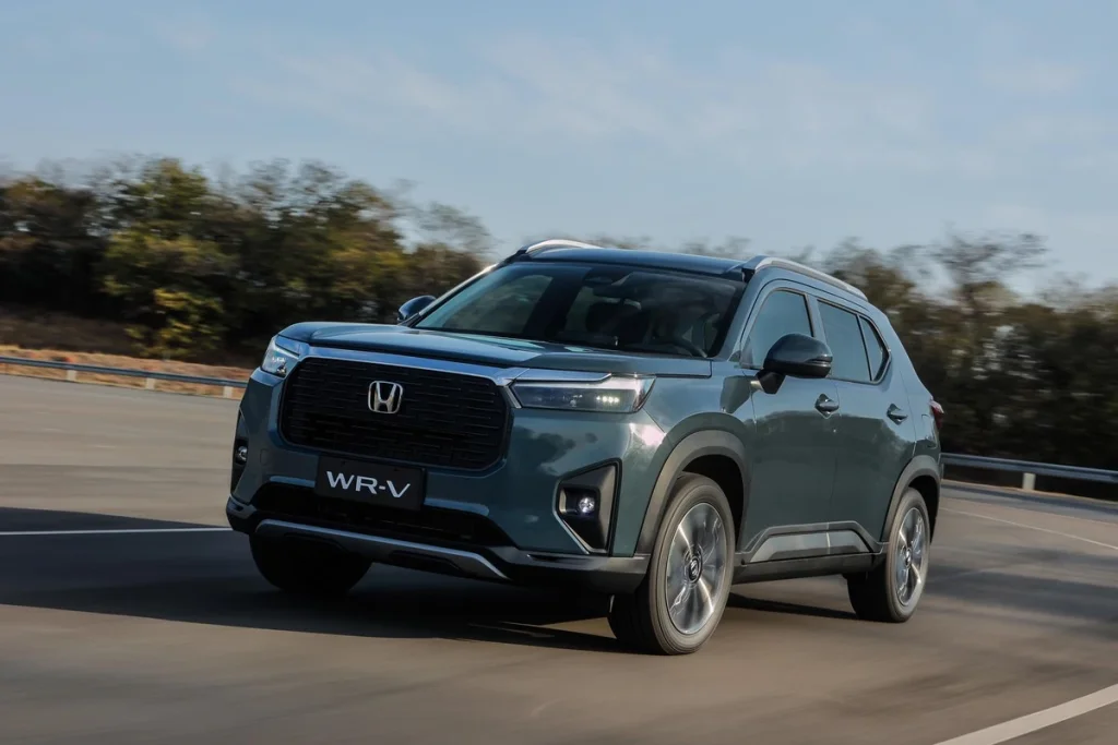 Honda WR-V é o único modelo da categoria capaz de brigar com o Nissan Kait em termos de tamanho