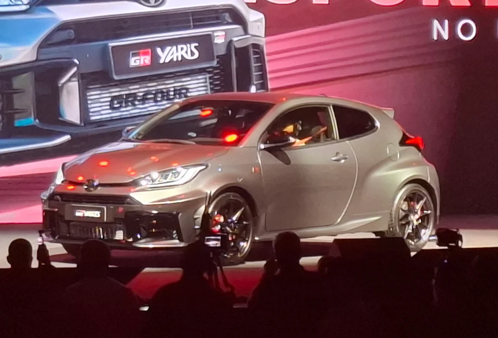 Toyota Yaris GR-Four no Salão de São Paulo