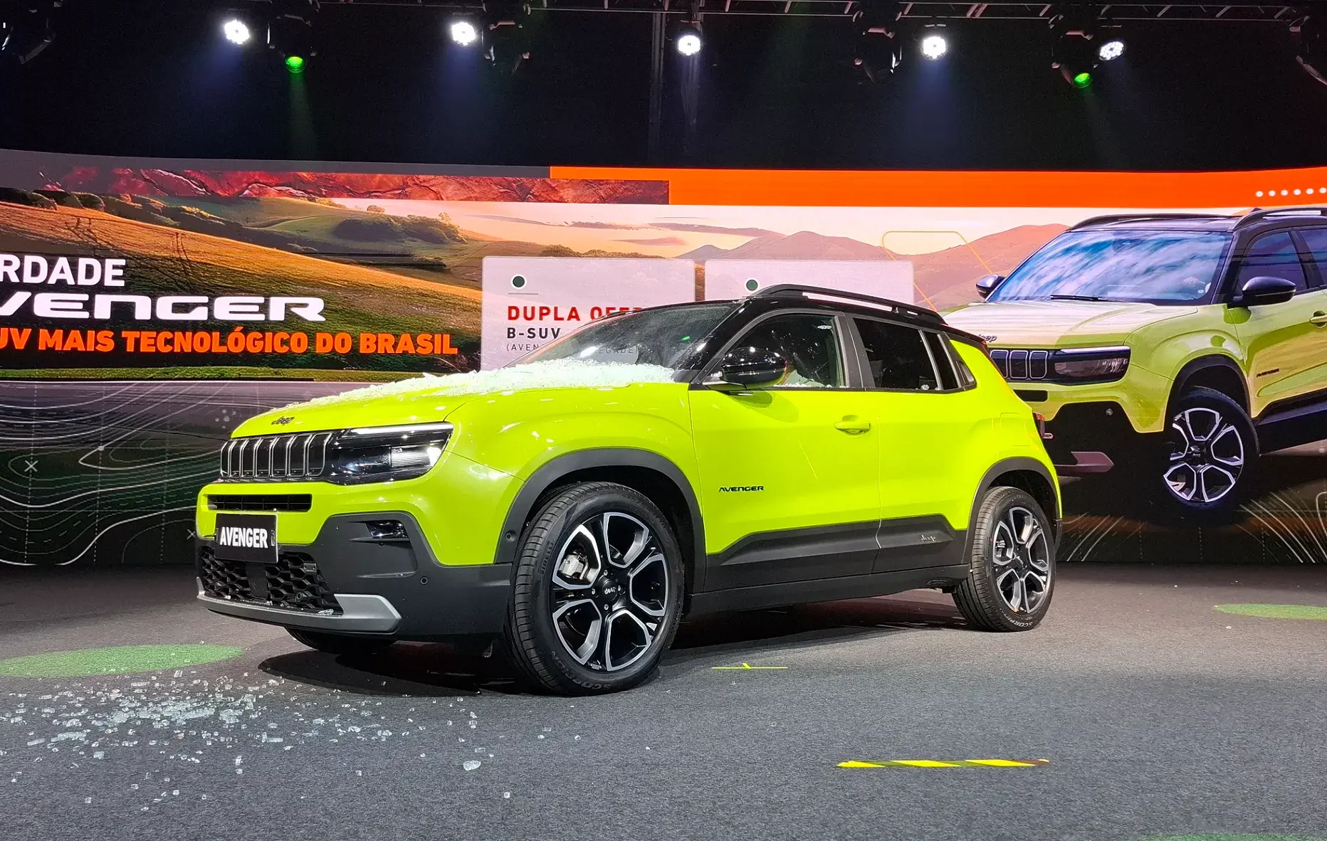Jeep Avenger é um dos SUVs que prometem causar no mercado brasileiro em 2026