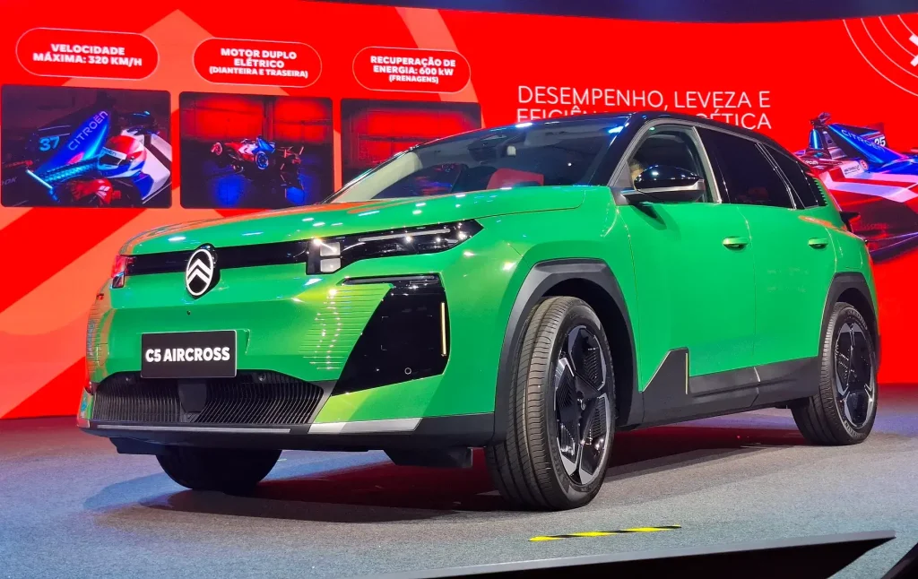 Citroën C5 Aircross no Salão de São Paulo