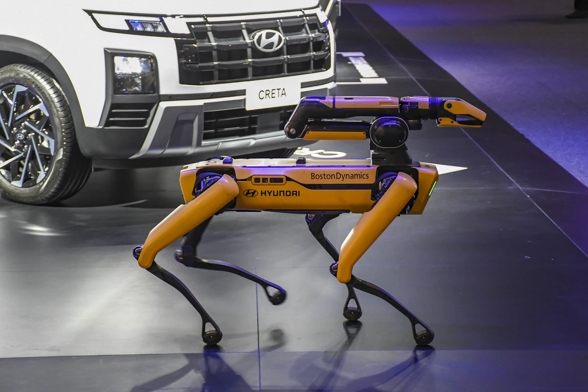 Pet robô da Hyundai faz sucesso entre o público do Salão de SP 2025