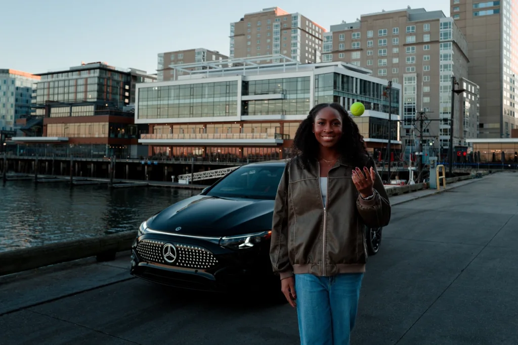 Coco Gauff é nova embaixadora global da Mercedes-Benz