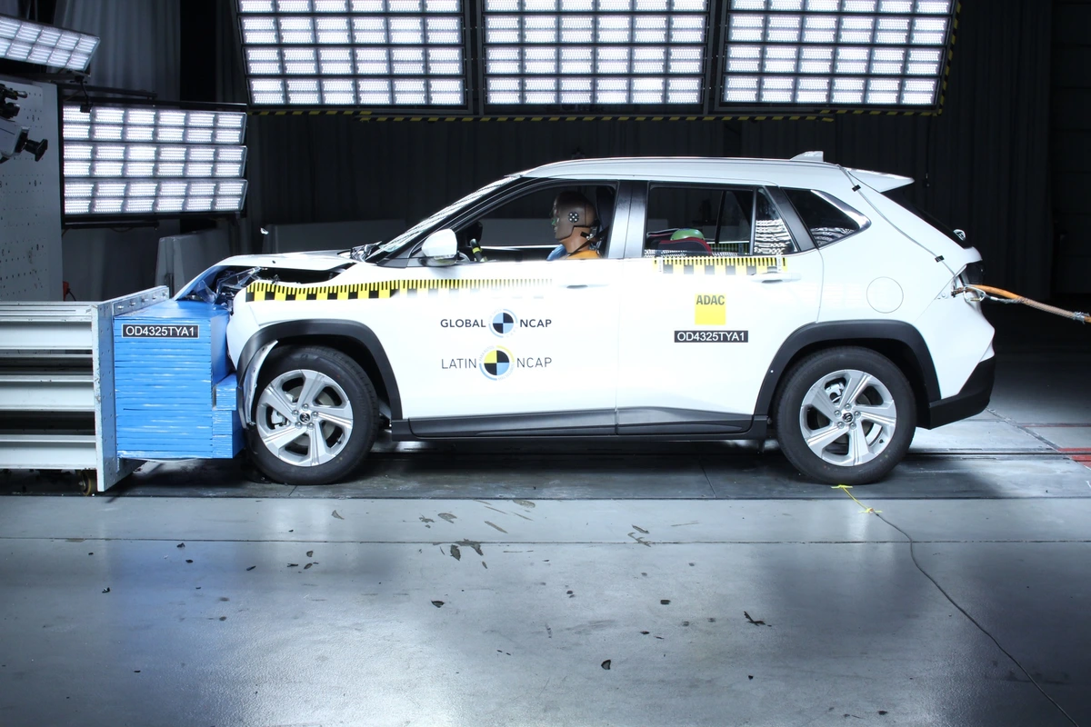 Toyota Yaris Cross recebe apenas duas estrelas em teste de segurança