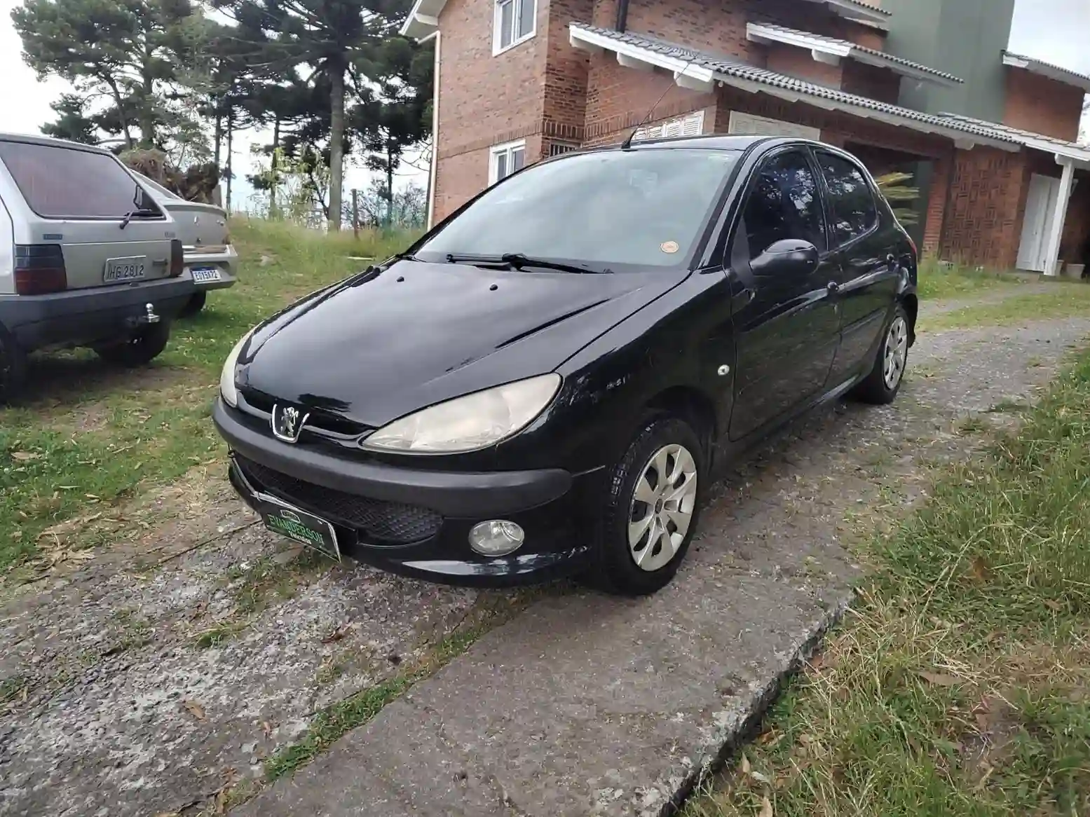 Peugeot 206 Ate 15mil Preto