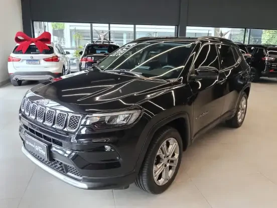 Jeep Compass 2023 Preto Sucesso Ate 120 Mil