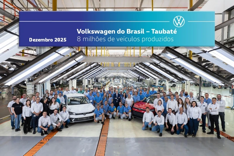 Fábrica da Volkswagen em Taubaté