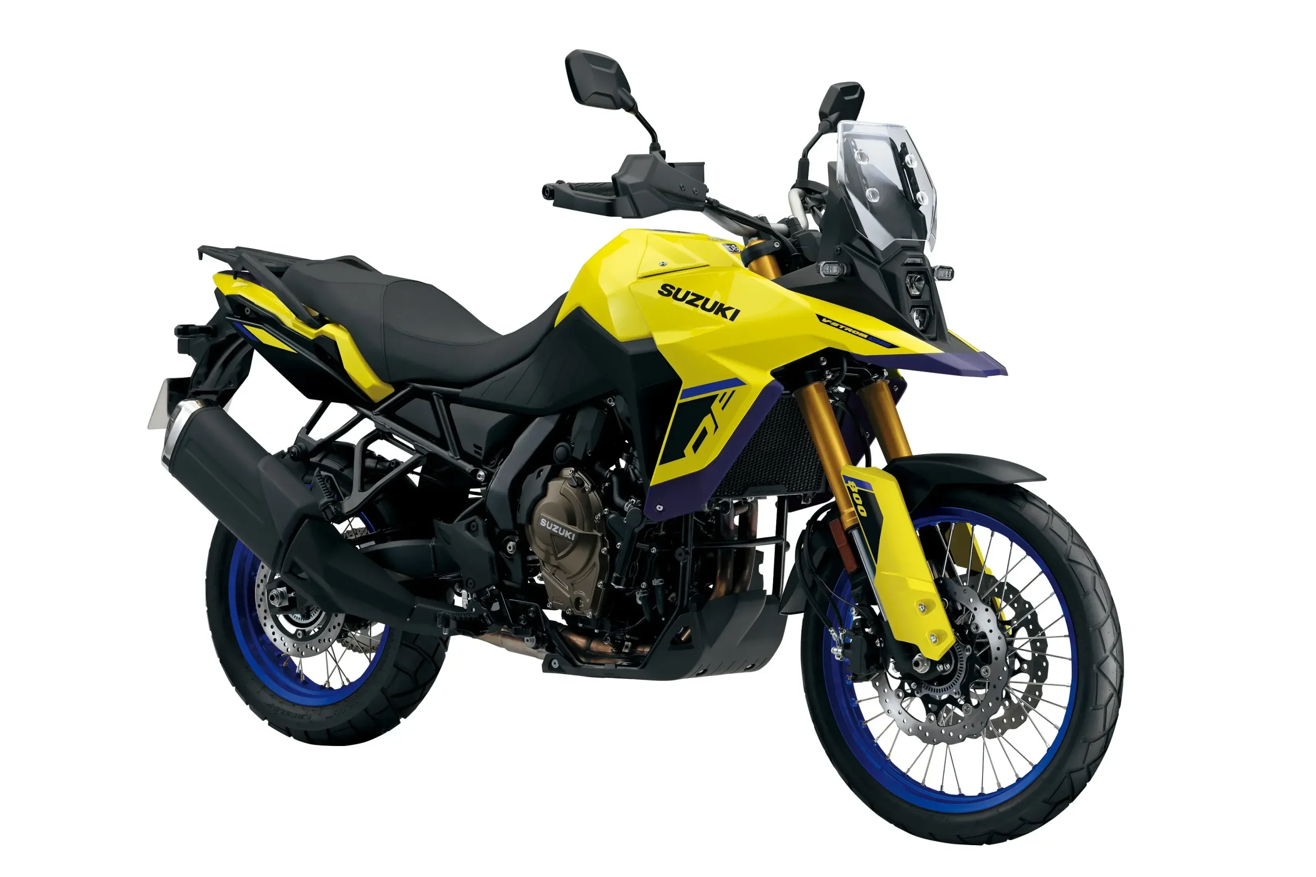 Já a versão DE da V-Strom passa a ter essa opção de cor amarela, que costuma agradar aos fãs da moto