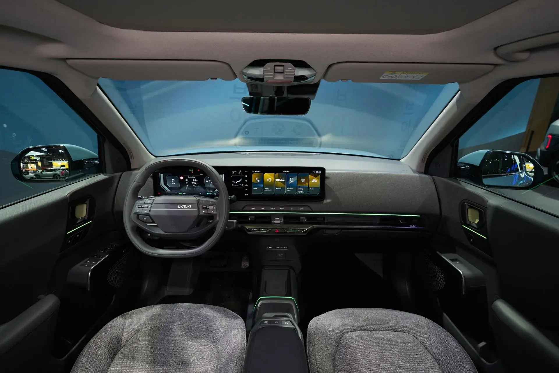 Kia Ev2 Frost Blue Motorshow Interior Highres 001