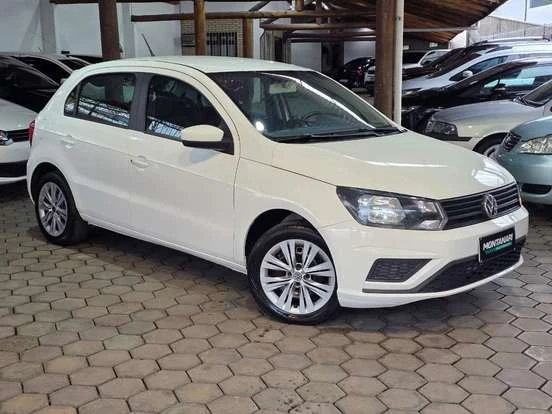 Volkswagen Gol Branco Ate 65mil Jpg