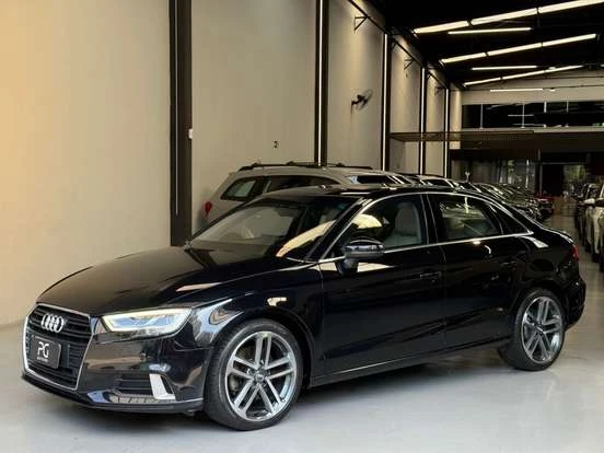 Audi A3 Ate 200 Mil Preto Moderno Conforto