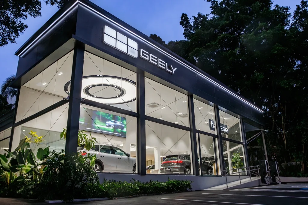 Concessionária Geely Flagship Em São Paulo 1
