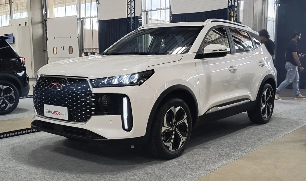 Tiggo 5X (foto) estão agitando o mercado de SUVs em março no Brasil