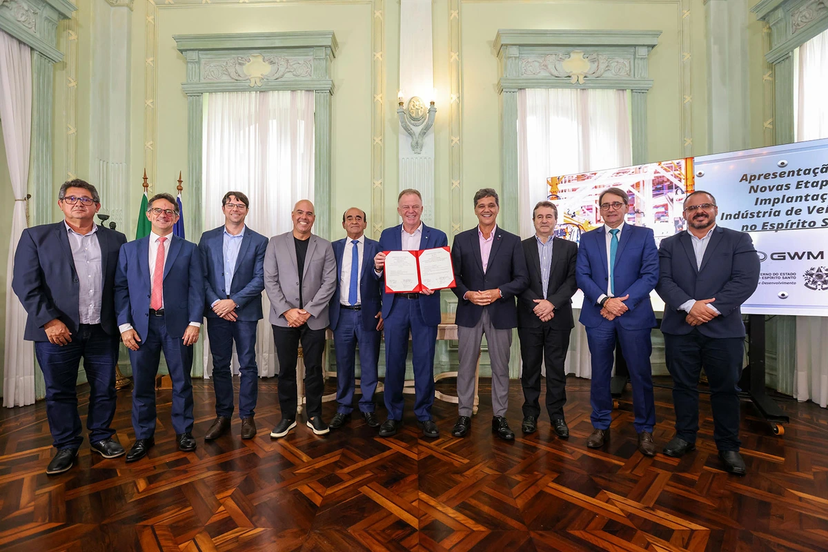 Informações da segunda fábrica da GWM no Brasil foram divulgadas pelo governo do ES