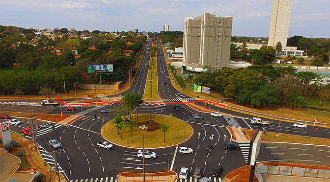 IPVA MS 2026: rotatória em Campo Grande, capital do Estado; calendário se estende até setembro | Crédito: Agência de Notícias - Governo do MS