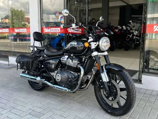 Royal Enfield Meteor 650 Astral Preto Com Cromados