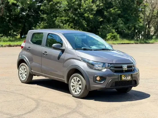 Fiat Mobi Pdc Hatch Compacto Cinza Jpg
