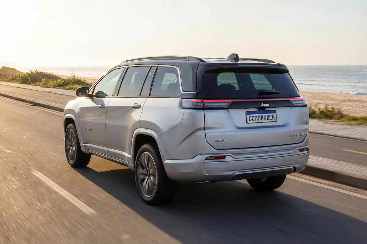 Jeep Commander 2027 agora tem motor híbrido