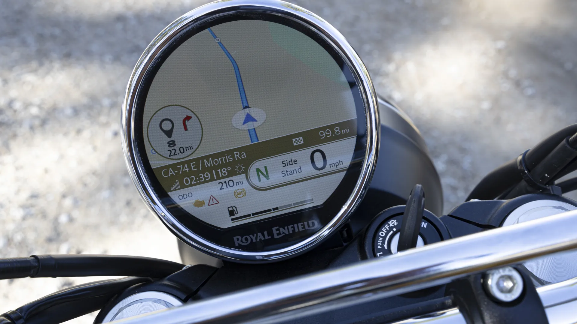 Royal Enfield Bear 650 Painel Wm1