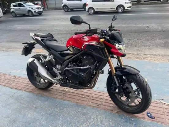 Honda Cb 500f Abs Vermelha Ate 50 Mil