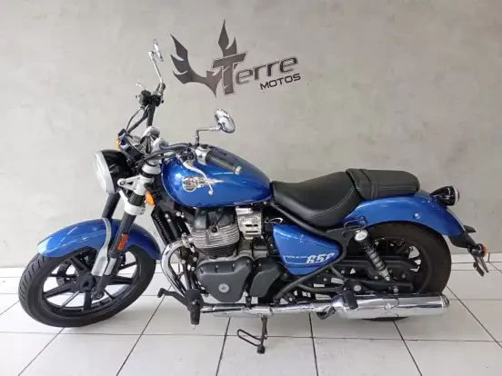 Royal Enfield Meteor 650 Astral Azul Terramotos