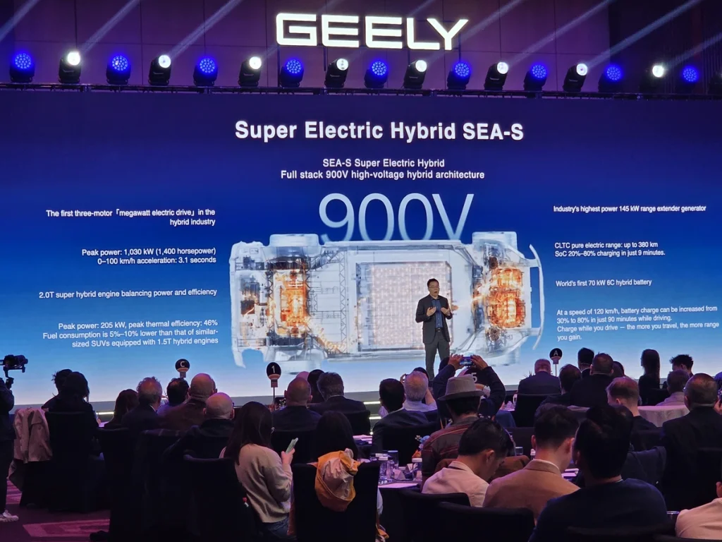 Geely quer vender 1 milhão de carros fora da China