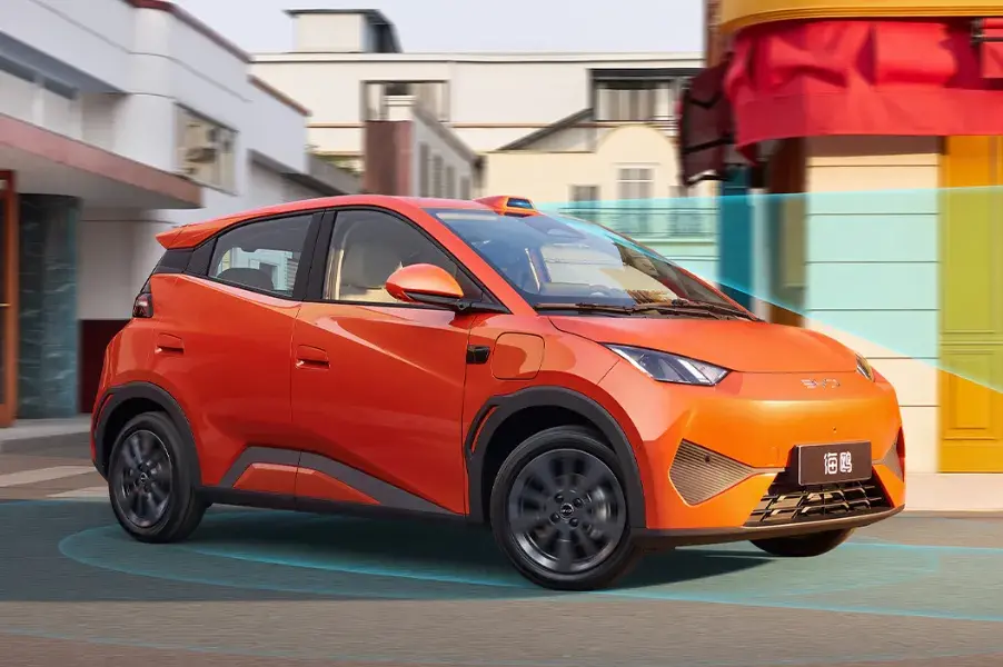 BYD Dolphin Mini 2026 chinês é atualizado