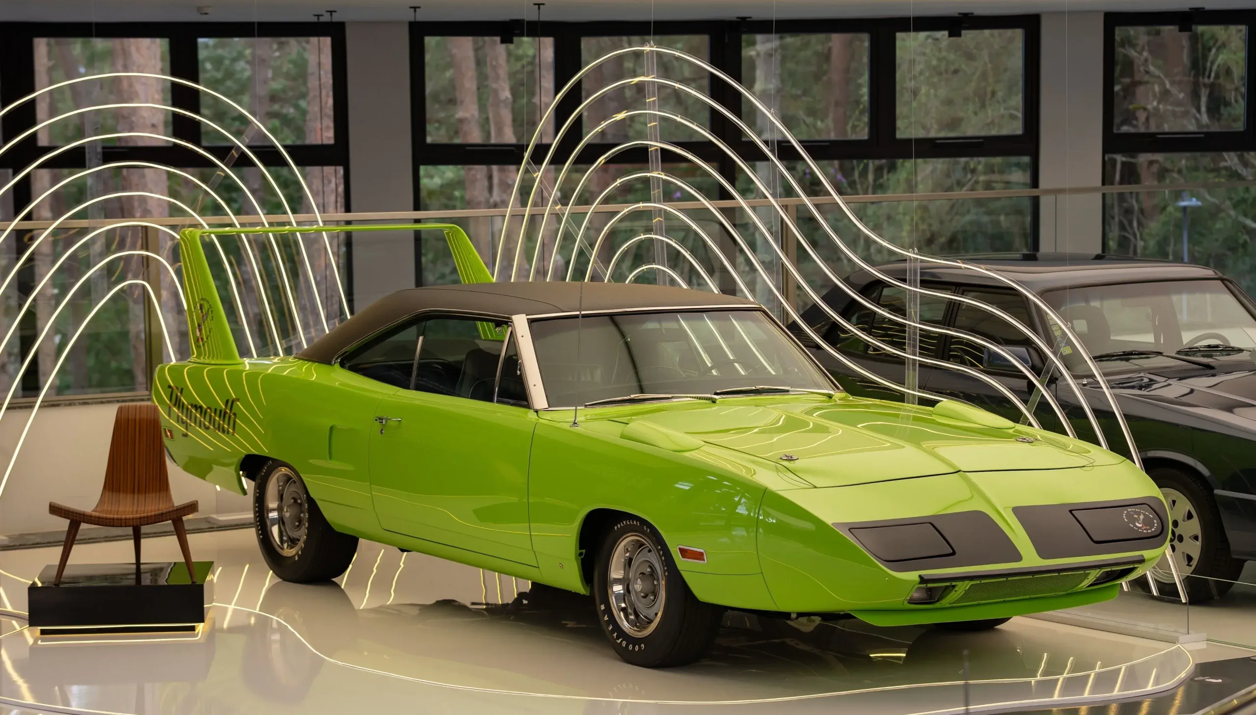 Carde Museu Plymouth Superbird 1970