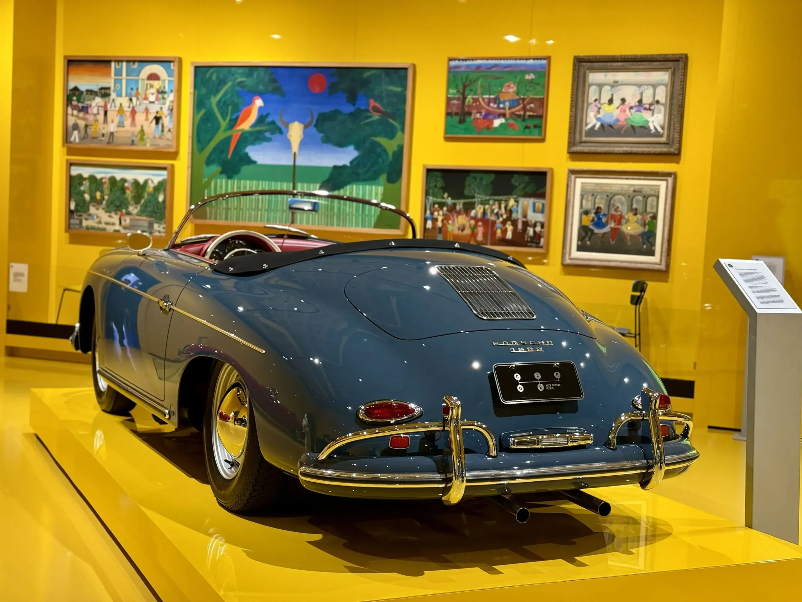 Carde Museu Porsche 356 Speedster 1957