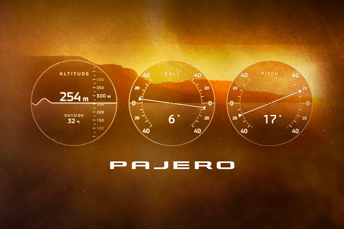 Novo Mitsubishi Pajero Painel