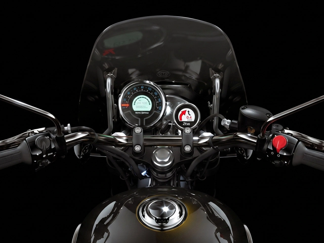 Royal Enfield Meteor 350 2027 Painel 2