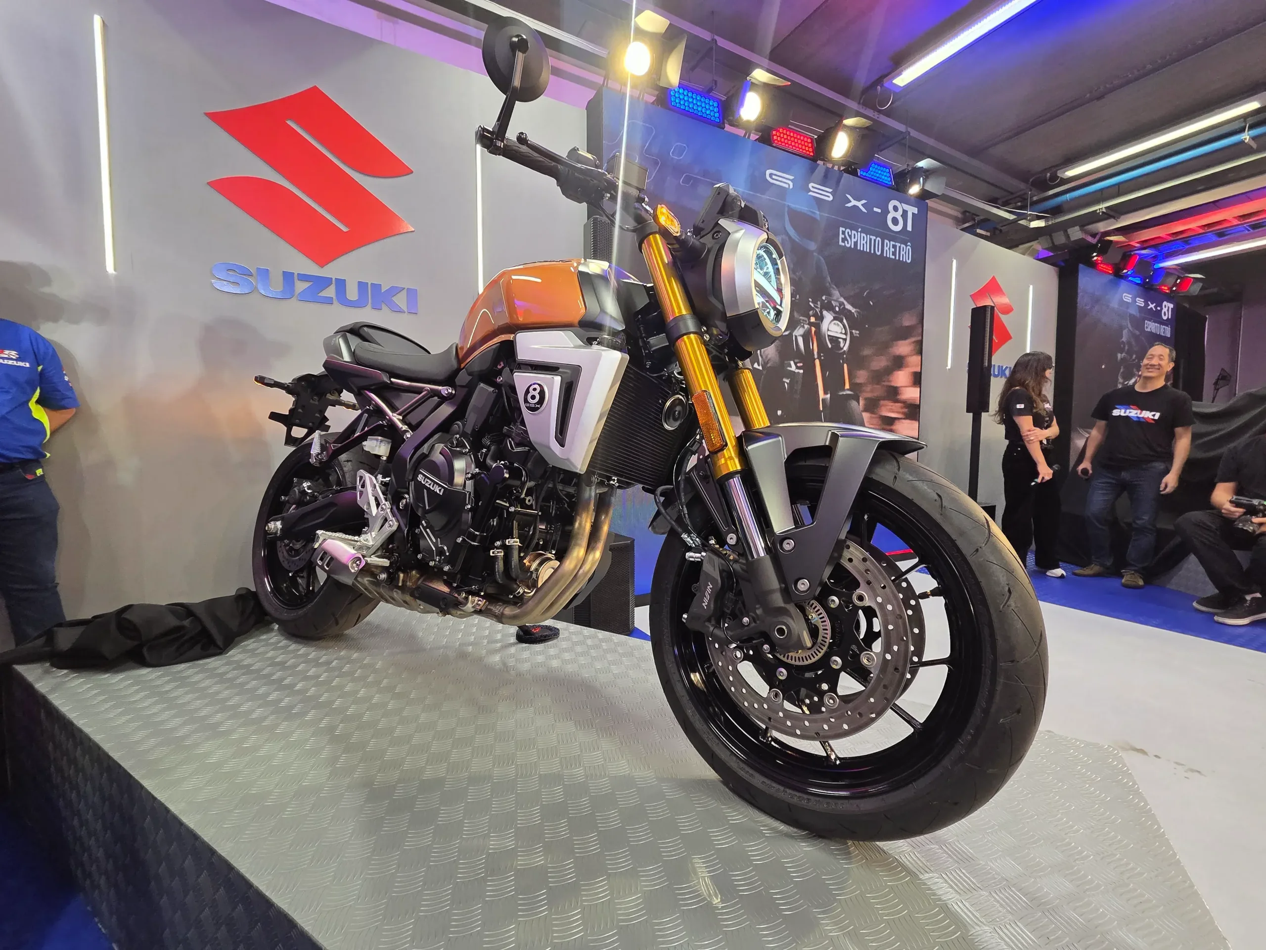 Suzuki GSX-8T também foi confirmada