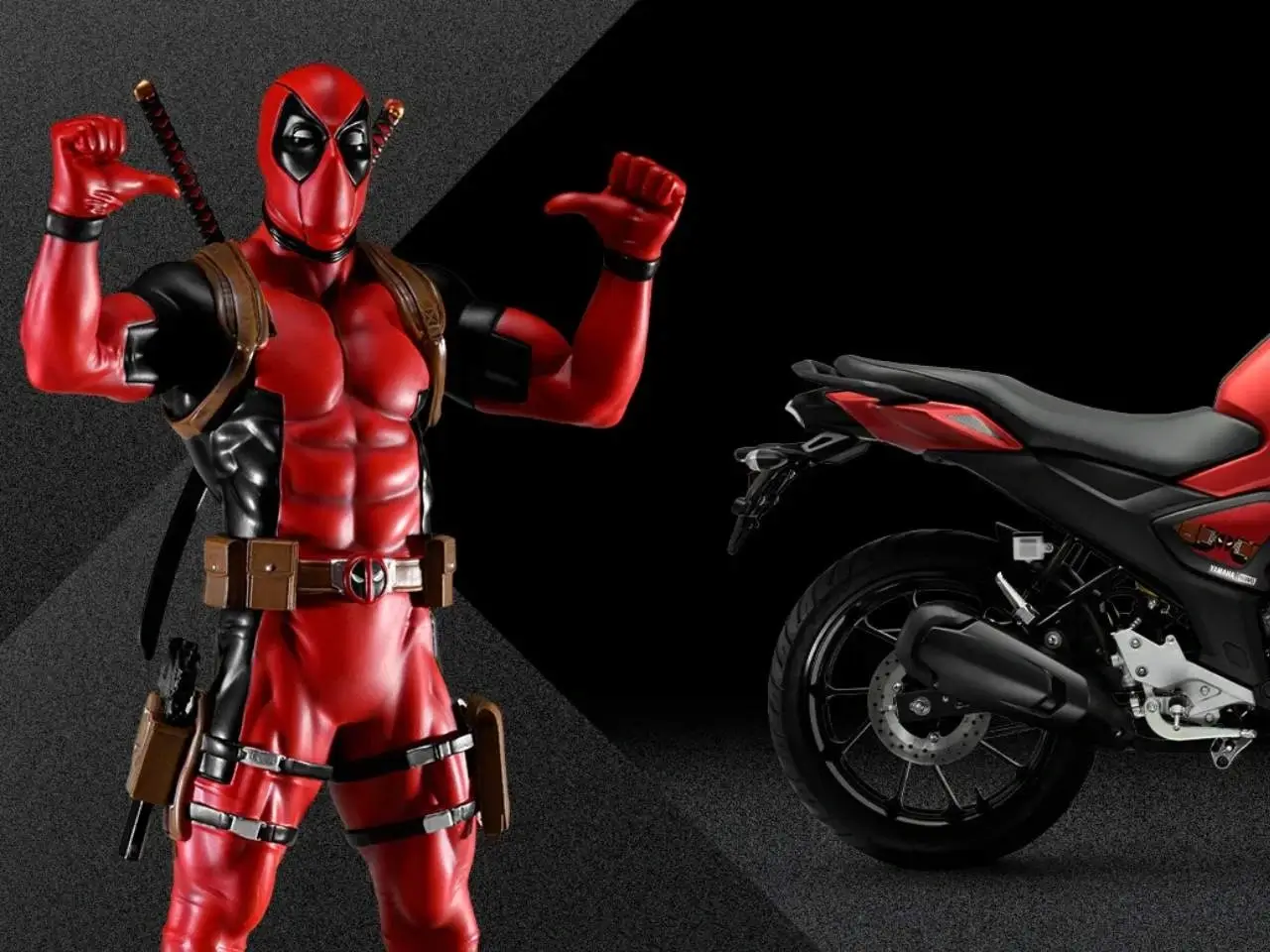 Yamaha Fazer FZ-15 Deadpool