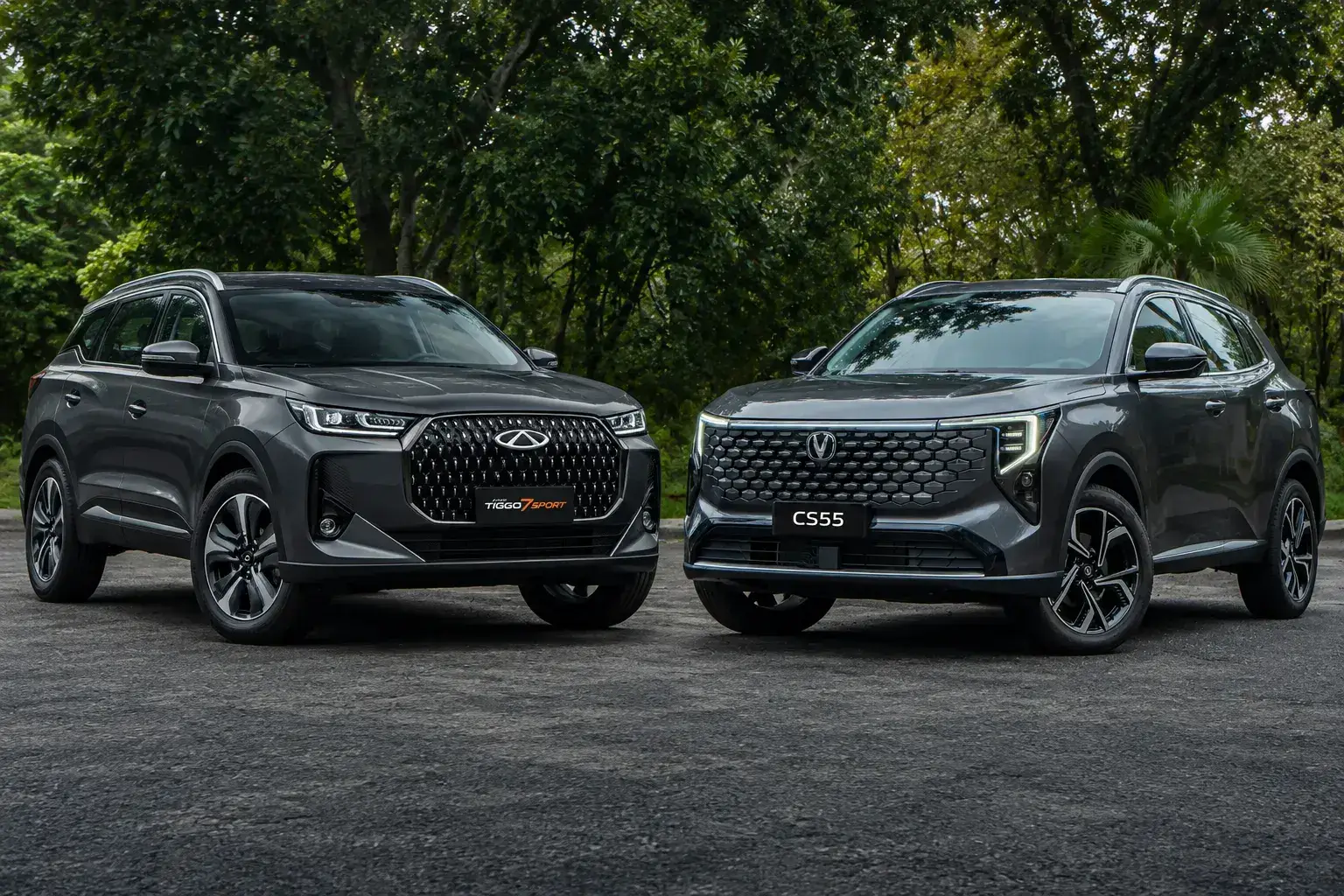 Caoa Chery Tiggo 7 vs Caoa Changan CS55